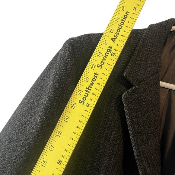 Vintage Burberrys Cusha Tweed Wool Trench Coat Rare England XX-Large - Picture 15 of 15